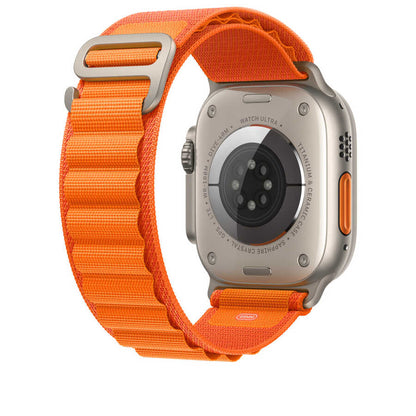 Apple Watch 7 45mm Kordon Wiwu WU-01 Hasır Örgü Strap Kayış