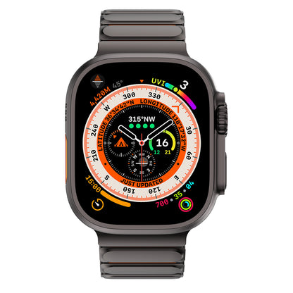 Apple Watch 7 45mm Mohseven iWatch Titancore No.2 Çelik Kordon
