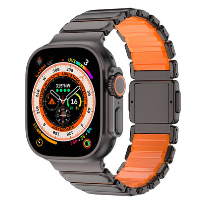 Apple Watch 7 45mm Mohseven iWatch Titancore No.2 Çelik Kordon