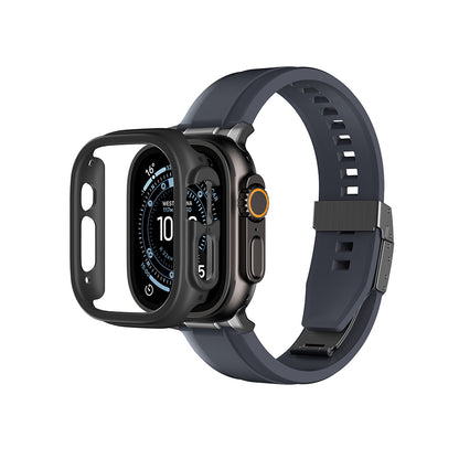 Apple Watch Ultra 49mm Amazingthing Radix Minimal FullGuard Sert PC Kasa ve Ekran Koruyucu