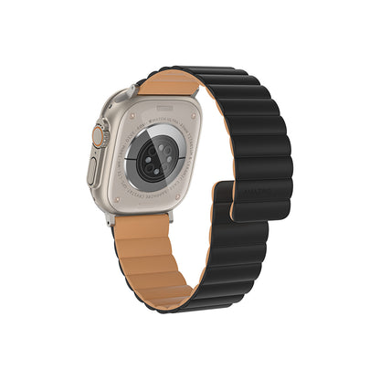 Apple Watch Ultra 49mm Amazingthing Smoothie Mag Magnetik Tak Çıkar Silikon Strap Kayış