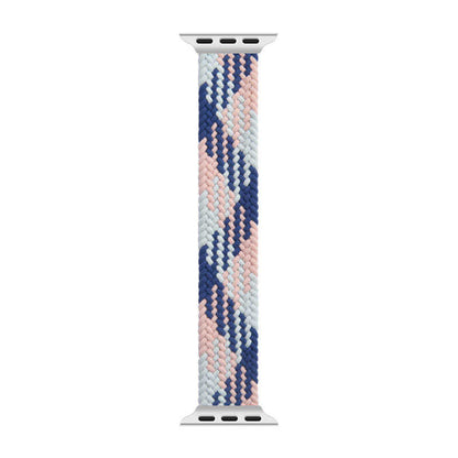 Apple Watch Ultra 49mm Kordon Wiwu Braided Solo Loop Contrast Color Small Strap Kayış