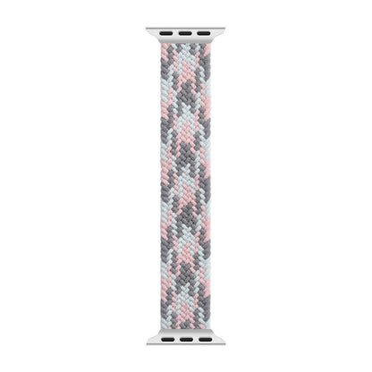 Apple Watch Ultra 49mm Kordon Wiwu Braided Solo Loop Contrast Color Small Strap Kayış