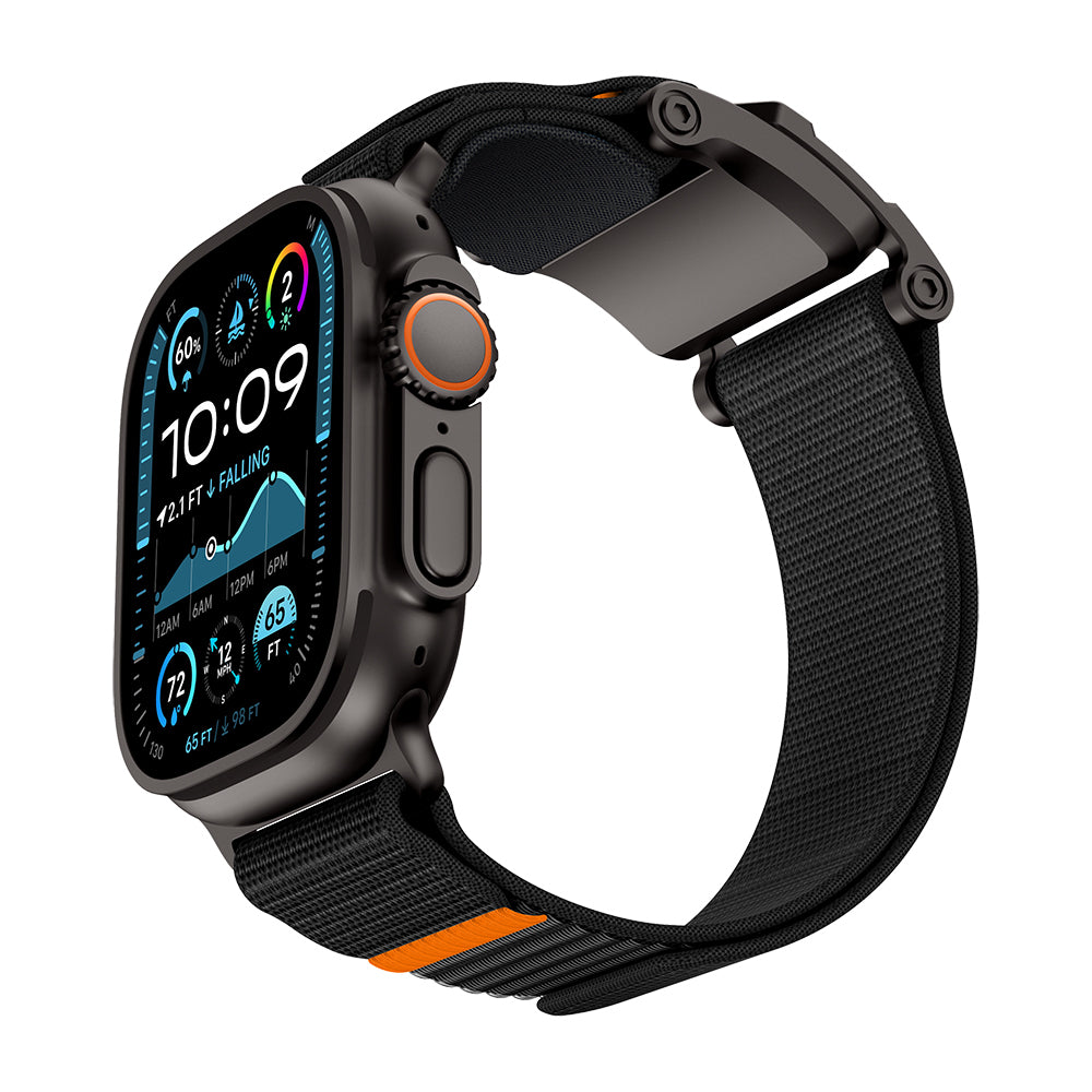 Apple Watch Ultra 49mm Mohseven iWatch Mecha Sport Hasır Kordon