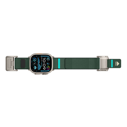 Apple Watch Ultra 49mm Mohseven iWatch Mecha Sport Hasır Kordon