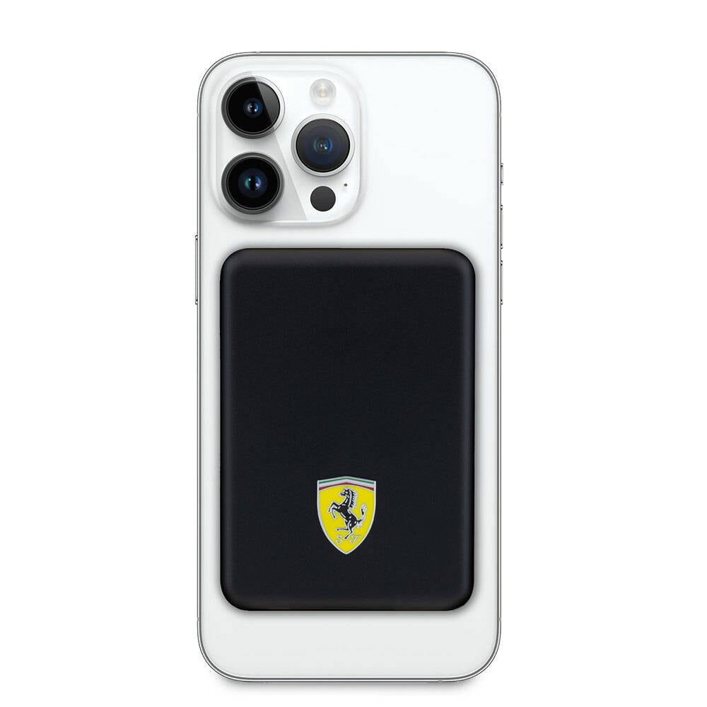 Ferrari Led Işıklı Göstergeli M-safe Magnetik Orjinal Lisanslı Powerbank 5000 Mah