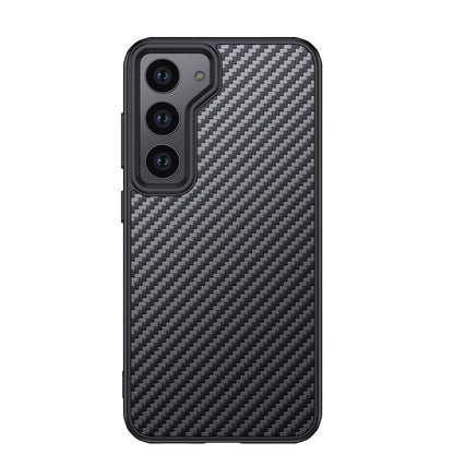 Galaxy S23 Plus Kılıf Aramid Karbon Fiber M-safe Özellikli Wlons Radison Kapak