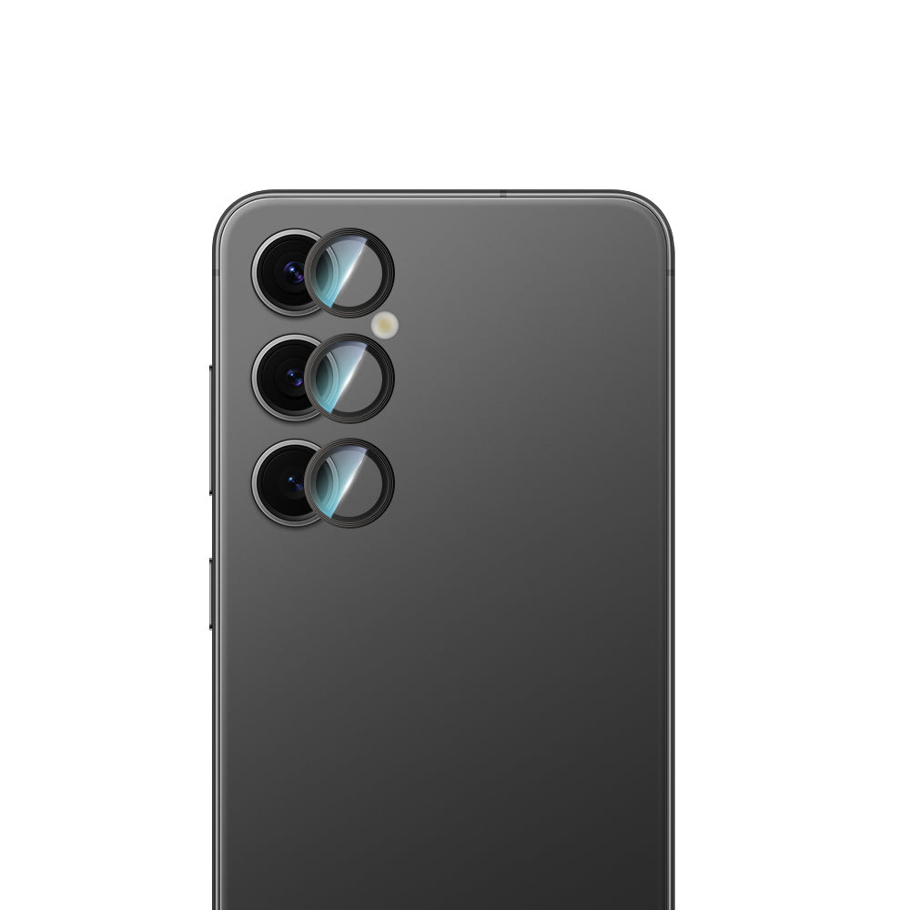 Galaxy S24 CaseWorld Alloy Serisi Oleofobik Anti Reflective Kamera Lens Koruyucu