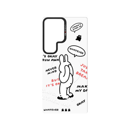 Galaxy S24 Ultra M-safe Şarj Özellikli Casebang Chill Out Serisi Mıknatıslı Arka Panel