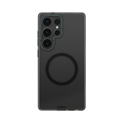 Galaxy S25 Ultra Kılıf M-safe Şarj Özellikli Şeffaf Youngkit Crystal Shield Serisi Kapak