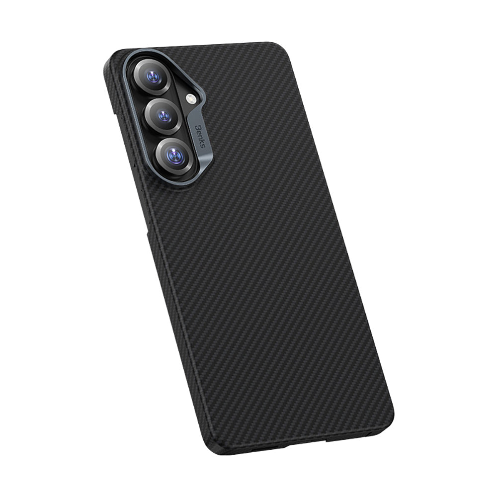 Galaxy S26 Plus Kılıf Benks M-safe Şarj Özellikli Magnetik ArmorAir 600D Kevlar Fiber Kapak