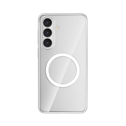 Galaxy S26 Plus Kılıf M-safe Şarj Özellikli Transparan Sert PC Wlons Pita Kapak