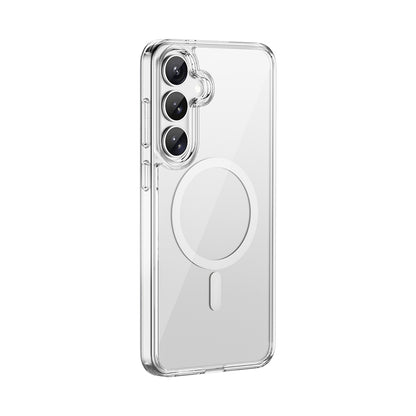 Galaxy S26 Plus Kılıf Wiwu MCC-101 iShield Pro Serisi M-safe Şarj Özellikli Crystal Sert PC Kapak