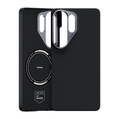 Galaxy S26 Ultra Kılıf Benks M-safe Şarj Özellikli Magnetik ArmorAir 600D Kevlar Fiber Kapak