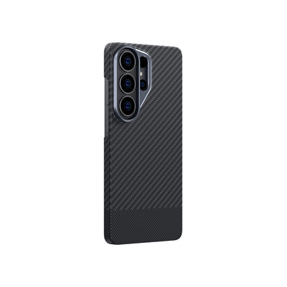Galaxy S26 Ultra Kılıf M-safe Şarj Özellikli 1500D Aramid Fiber Amazingthing Titan Max Serisi Kapak
