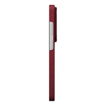 Galaxy S26 Ultra Kılıf M-safe Şarj Özellikli Aramid Fiber Pitaka Harvard University Serisi Kapak