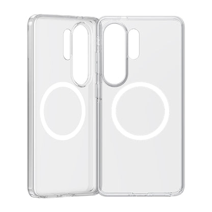 Galaxy S26 Ultra Kılıf M-safe Şarj Özellikli Benks Magnetik Crystal Serisi Şeffaf Kapak