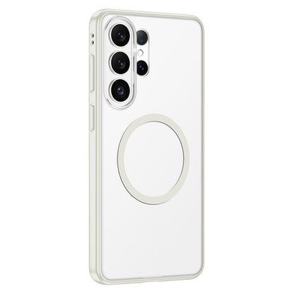 Galaxy S26 Ultra Kılıf M-safe Şarj Özellikli Mat Arka Yüzey Wlons Lola Kapak
