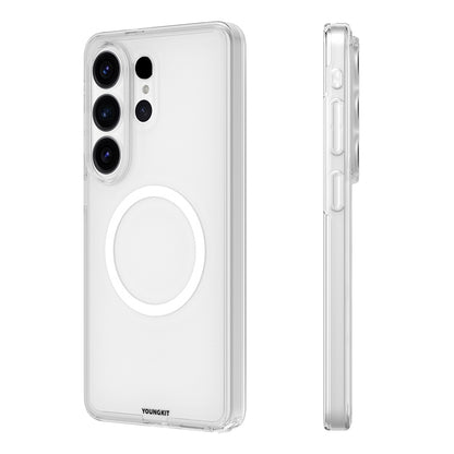 Galaxy S26 Ultra Kılıf M-safe Şarj Özellikli Youngkit Clear Serisi Kapak