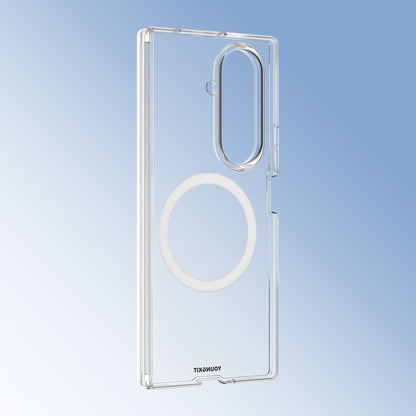 Galaxy Z Fold 8 Kılıf M-safe Şarj Özellikli Youngkit Clear Serisi Kapak