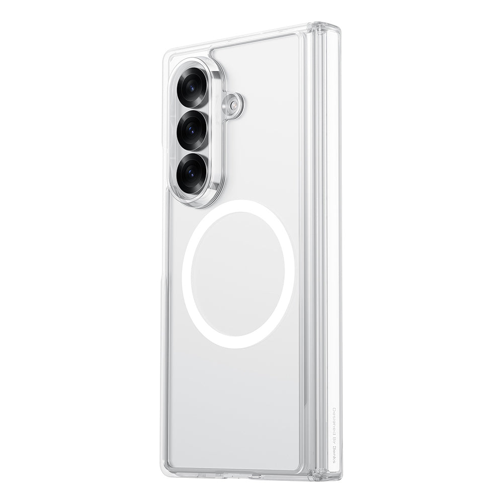 Galaxy Z Fold 8 Ultra Benks Crystal Grand Combo Üçlü Aksesuar Seti (Ön Arka Şeffaf Kapak + Ekran Koruyucu)