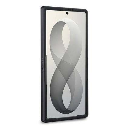 Galaxy Z Fold 8 Ultra Kılıf Guess Orjinal Lisanslı PU Deri 4G Desenli Yazı Logolu Kapak