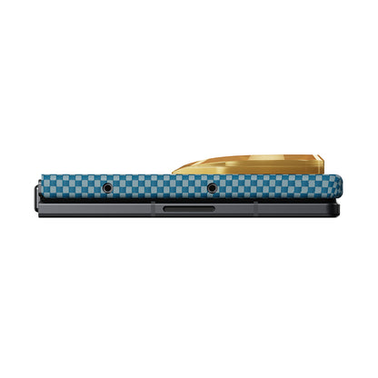 Galaxy Z Fold 8 Ultra Kılıf M-safe Şarj Özellikli Aramid Karbon Fiber Pitaka Sunset 2.0 California Dream Serisi Kapak
