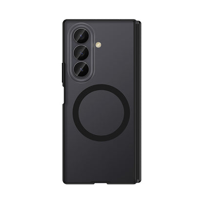 Galaxy Z Fold 8 Ultra Kılıf M-safe Şarj Özellikli Arkası Mat Sert PC Wlons Vena Kapak