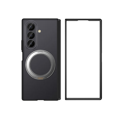 Galaxy Z Fold 8 Ultra Kılıf M-safe Şarj Özellikli Arkası Mat Sert PC Wlons Vena Standlı Kapak