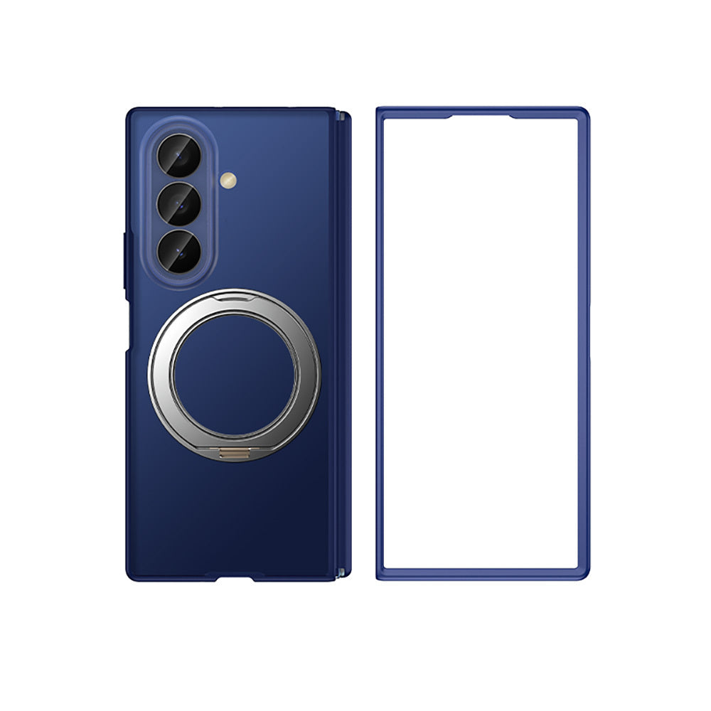 Galaxy Z Fold 8 Ultra Kılıf M-safe Şarj Özellikli Arkası Mat Sert PC Wlons Vena Standlı Kapak