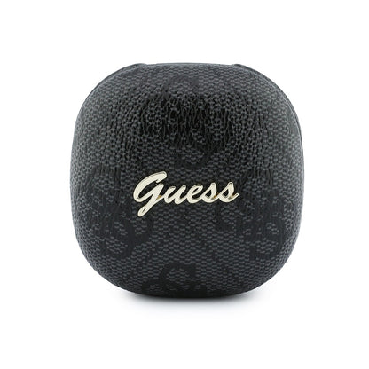 Guess Orjinal Lisanslı 4G Desenli Metal Yazı Logolu Kulak içi TWS Kulaklık ve Kulak Üstü Kulaklık 2in1 Set