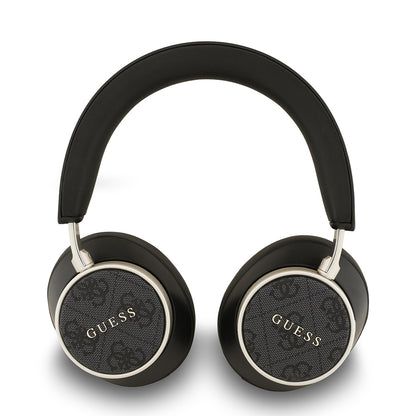 Guess Orjinal Lisanslı Ayarlanabilir 4G Desenli Metal Klasik Logolu Kulak Üstü Bluetooth Kulaklık