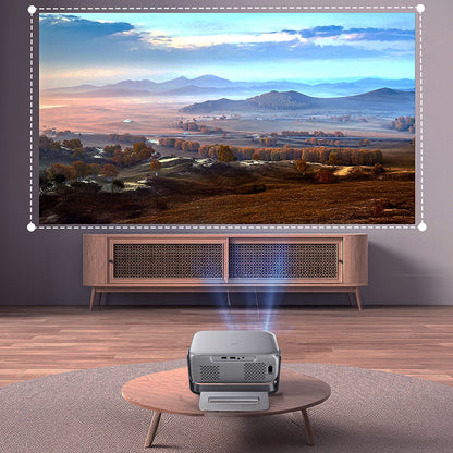 Lenyes LPR06 600 ANSI Lümen 1080P Full HD 4K Destekli Wi-Fi 6 Bluetooth 5.1 ve Otomatik Fokus Projektör Yansıtma Cihazı