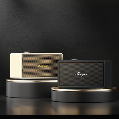Lenyes S877 Serisi RGB Işıklı Taşınabilir Su Geçirmez Çift Mikrofonlu TWS Bluetooth Hoparlör Speaker v5.3 200W
