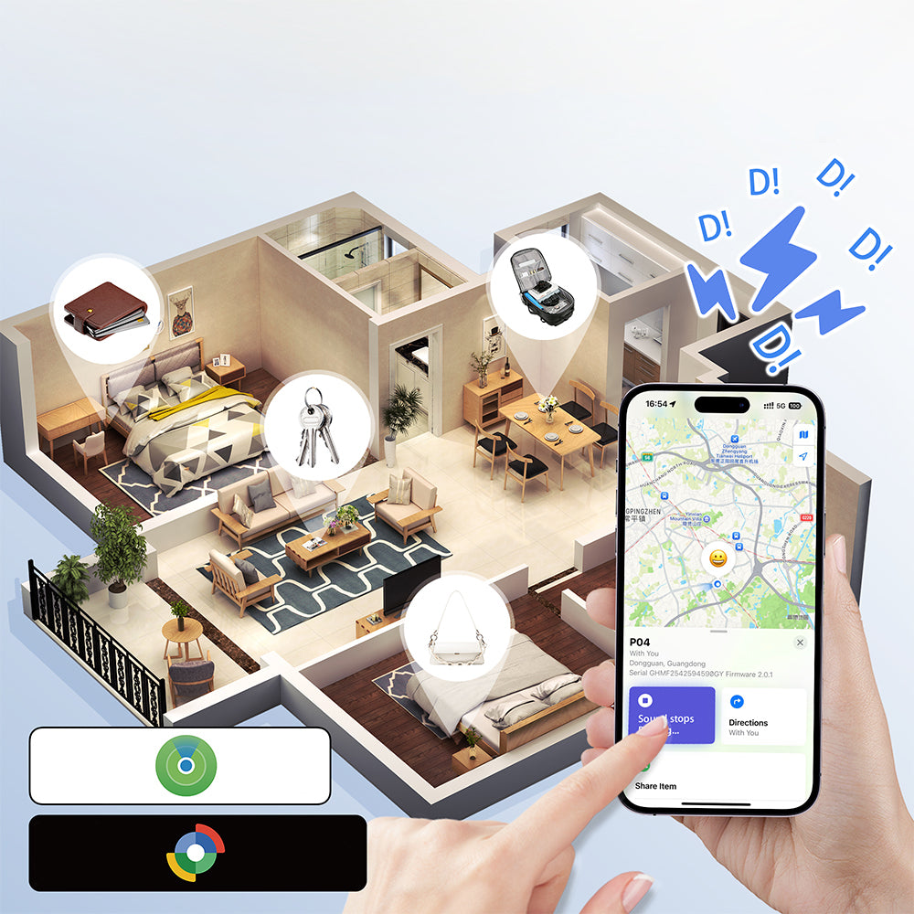 Micflip P045 Suya Dayanıklı iOS ve Android Cihazlar için Wireless Şarj Özellikli Akıllı Kart