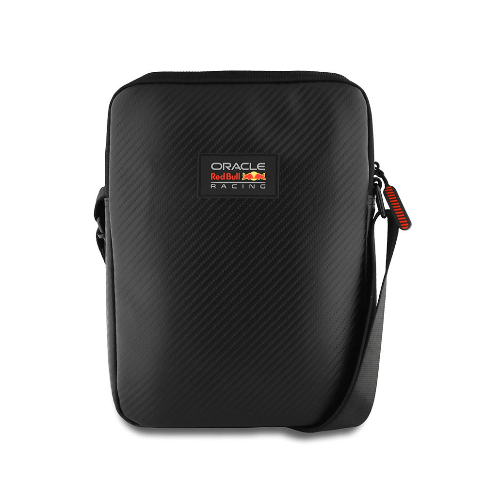 Redbull Orjinal Lisanslı PU Karbon Fiber Tasarımlı 10 inç Çapraz Vücut Çantası