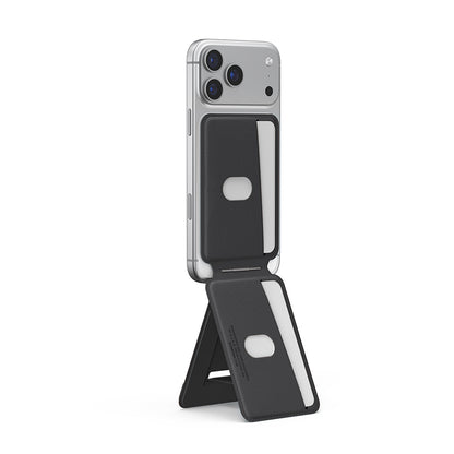 Skinarma Axis Serisi Foldable Stand Özellikli Deri Tasarımlı Kartlık