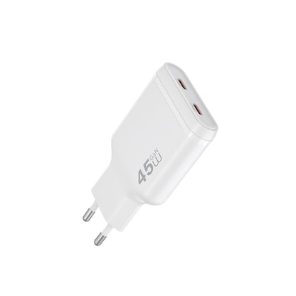 Wiwu Wi-G034 Essen Slim Serisi GaN Tech PD Hızlı Şarj Özellikli Şarj Başlığı 45W
