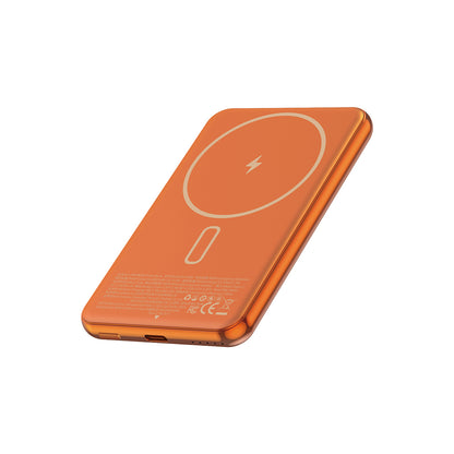 Wiwu Wi-P088 LED Işık Göstergeli PD 20W Kablosuz Powerbank 5000mAh 15W